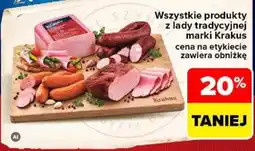 Carrefour Wszystkie produkty z lady tradycyjnej marki Krakus oferta