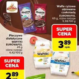 Carrefour Wafle ryżowe oblewane czekoladą EUROWAFEL oferta