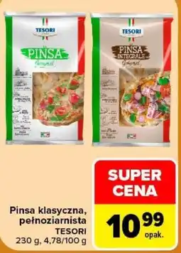 Carrefour Pinsa klasyczna, pełnoziarnista TESORI oferta