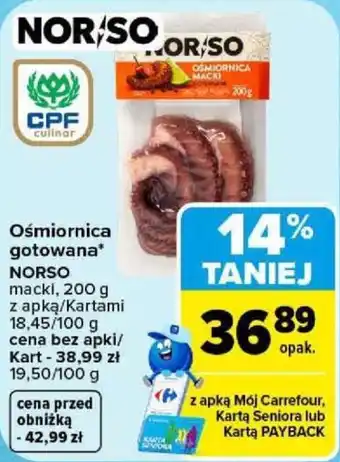 Ośmiornica gotowana NORSO
