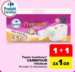 Carrefour Papier toaletowy* CARREFOUR PREMIUM oferta