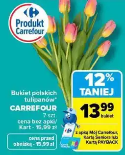 Carrefour Bukiet polskich tulipanów oferta