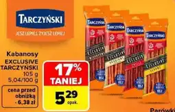 Carrefour Kabanosy EXCLUSIVE TARCZYŃSKI oferta