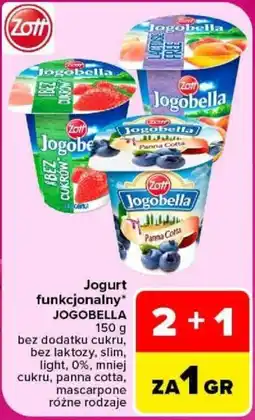 Carrefour Jogurt funkcjonalny* JOGOBELLA oferta