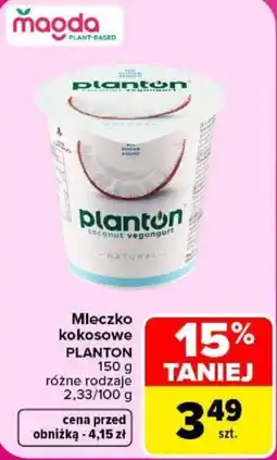 Carrefour Mleczko kokosowe Planton oferta