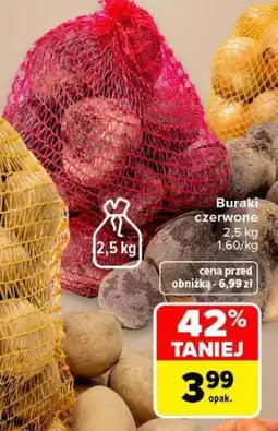 Carrefour Buraki czerwone oferta