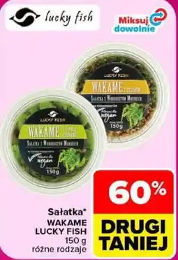 Carrefour Sałatka wakame lucky fish oferta