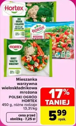 Carrefour Mieszanka warzywna wieloskładnikowa mrożona POLSKI OGRÓD HOREX oferta