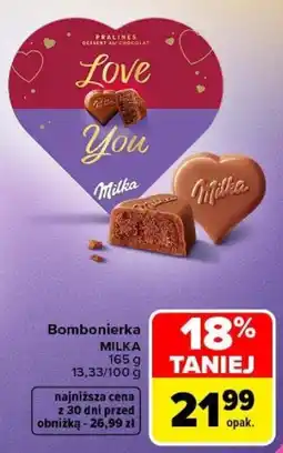 Carrefour Bombonierka milka oferta