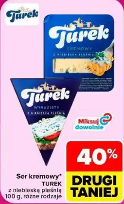Carrefour Ser kremowy turek z niebieską pleśnią oferta