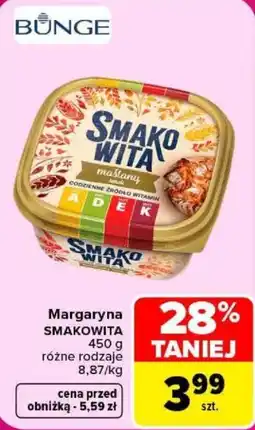 Carrefour Margaryna SMAKOWITA oferta