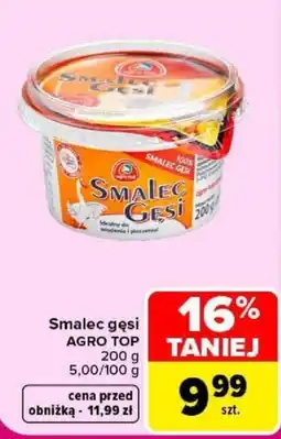 Carrefour Smalec gęsi AGRO TOP oferta