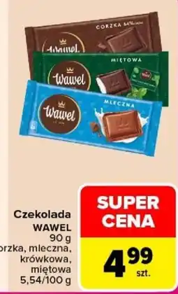 Carrefour Czekolada Wawel oferta