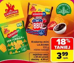 Carrefour Krakersy mini LAJKONIK oferta