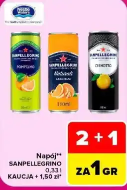 Carrefour Napój SANPELLEGRINO oferta
