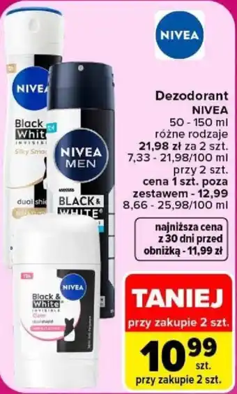 Carrefour Dezodorant NIVEA oferta