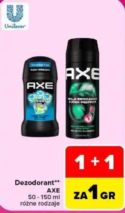 Carrefour Dezodorant AXE oferta
