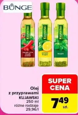 Carrefour Olej z przyprawami KUJAWSKI oferta