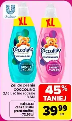 Carrefour Żel do prania Coccolino oferta