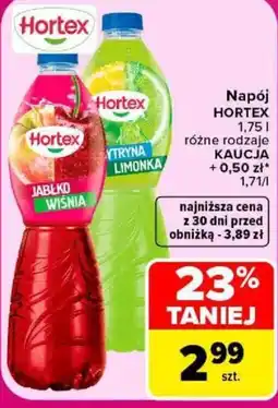 Carrefour Napój Hortex oferta