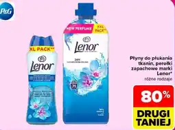 Carrefour Płyny do płukania tkanin, peretki zapachowe marki Lenor oferta