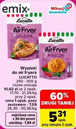 Carrefour Wypieki do air fryera Lucatto oferta