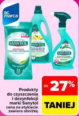 Carrefour Sanytol Chusteczki Uniwersalne oferta
