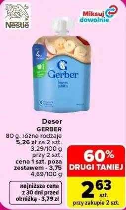 Carrefour Deser GERBER oferta