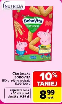 Carrefour Ciasteczka BOBOVITA oferta