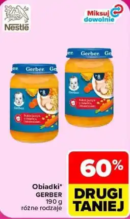 Carrefour Obiadki GERBER oferta