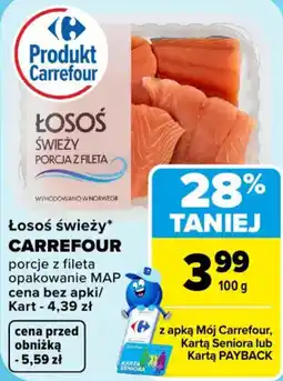 Carrefour Market Łosoś świeży CARREFOUR oferta