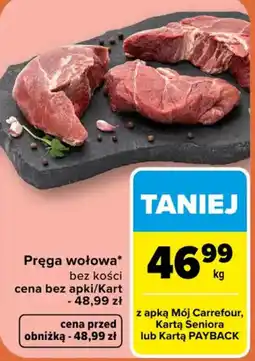Carrefour Market Pręga wołowa oferta