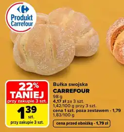 Carrefour Market Bułka swojska carrefour oferta