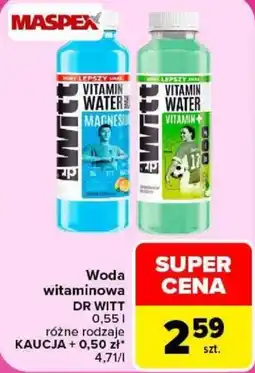 Carrefour Woda witaminowa DR WITT oferta