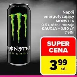 Carrefour Napój energetyzujący MONSTER oferta