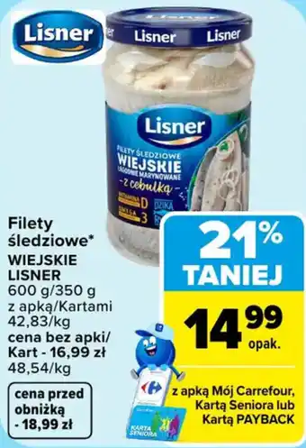 Filety śledziowe Wiejskie Lisner
