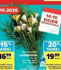 Carrefour Market Bukiet frezji CARREFOUR 10 szt oferta