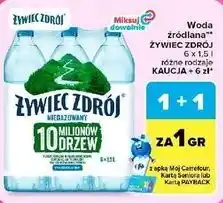 Carrefour Market Woda źródlana Żywiec Zdrój oferta