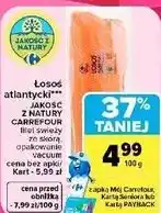Carrefour Market Łosoś atlantycki świeży ze skórą Carrefour Jakość z Natury oferta