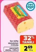 Carrefour Market Ser żółty Królewski z Kolna oferta