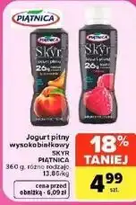 Carrefour Market Jogurt pitny wysokobiałkowy SKYR PIĄTNICA, 360 g, różne rodzaje oferta