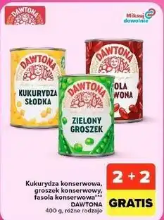 Carrefour Market Kukurydza konserwowa, groszek konserwowy, fasola konserwowa Dawtona oferta