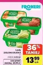 Carrefour Market Lody ZIELONA BUDKA, 1 l, różne rodzaje oferta