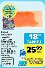 Carrefour Market Łosoś wędzony JAKOŚĆ Z NATURY CARREFOUR oferta