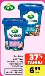 Carrefour Market Ser feta Apetina w kubku oferta