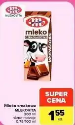 Carrefour Market Mleko smakowe Mlekovita oferta