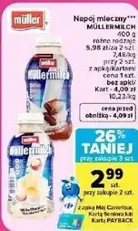 Carrefour Market Napój mleczny Müllermilch oferta