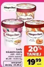 Carrefour Market Lody HÄAGEN-DAZS, 420 - 460 g, różne rodzaje oferta