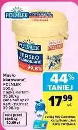 Carrefour Market Masło klarowane Polmlek oferta