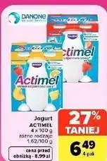 Carrefour Market Jogurt ACTIMEL, 4 x 100 g, różne rodzaje oferta